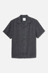 Katin M SS Teller Shirt BLACK WASH STRIPE
