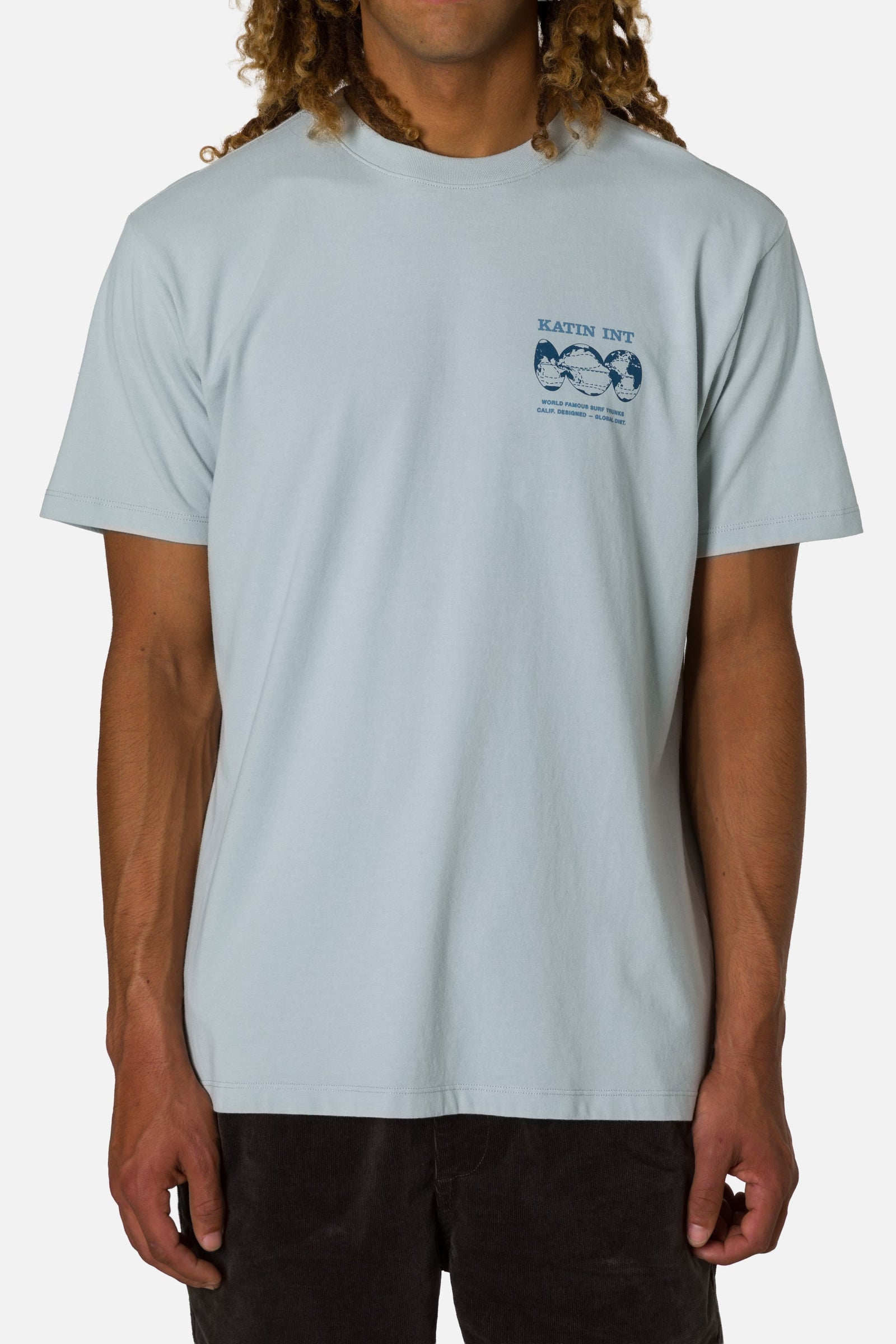 Katin M SS Undercurrent Tee LIGHT BLUE