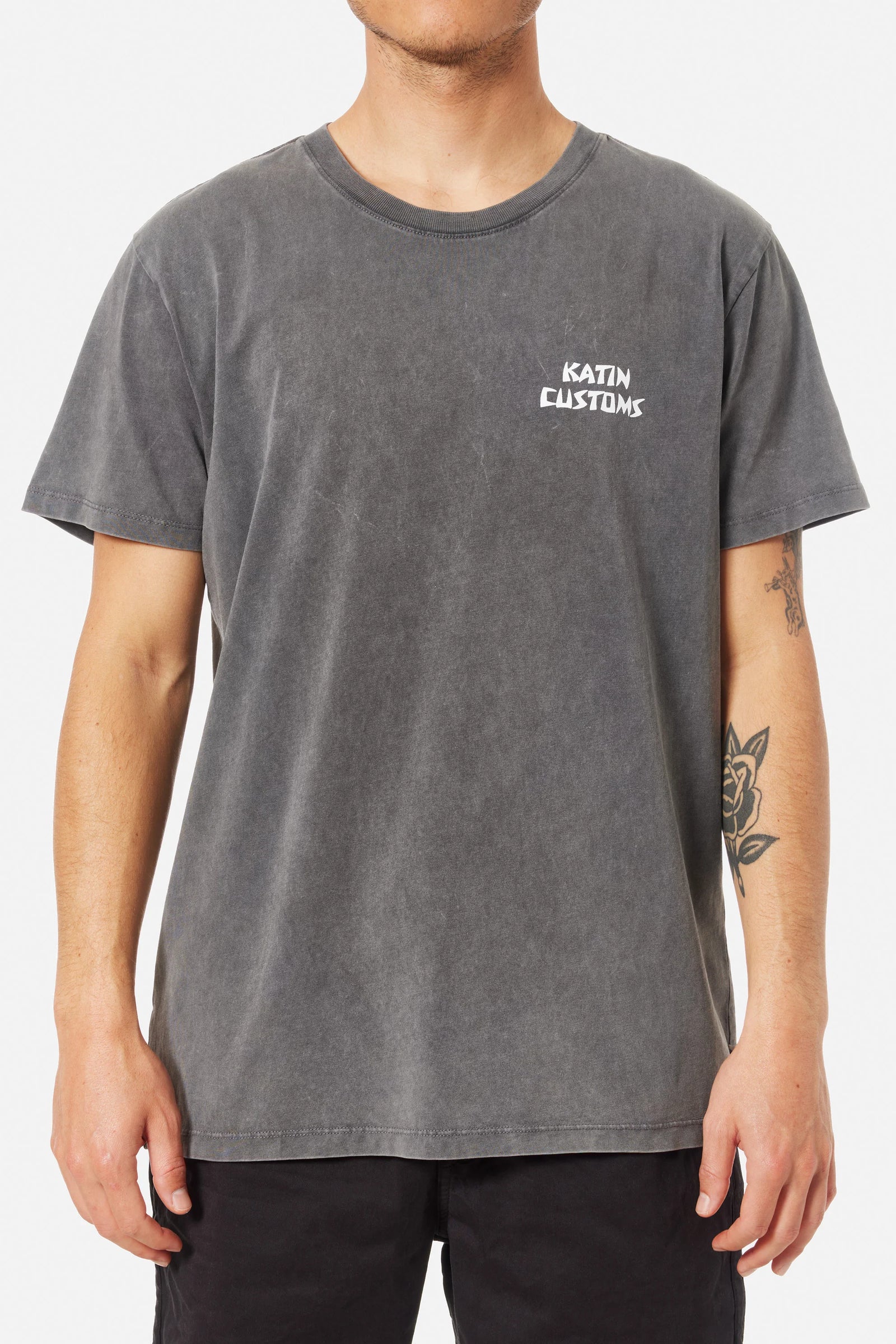 Katin M SS Venice Tee BLACK SAND WASH