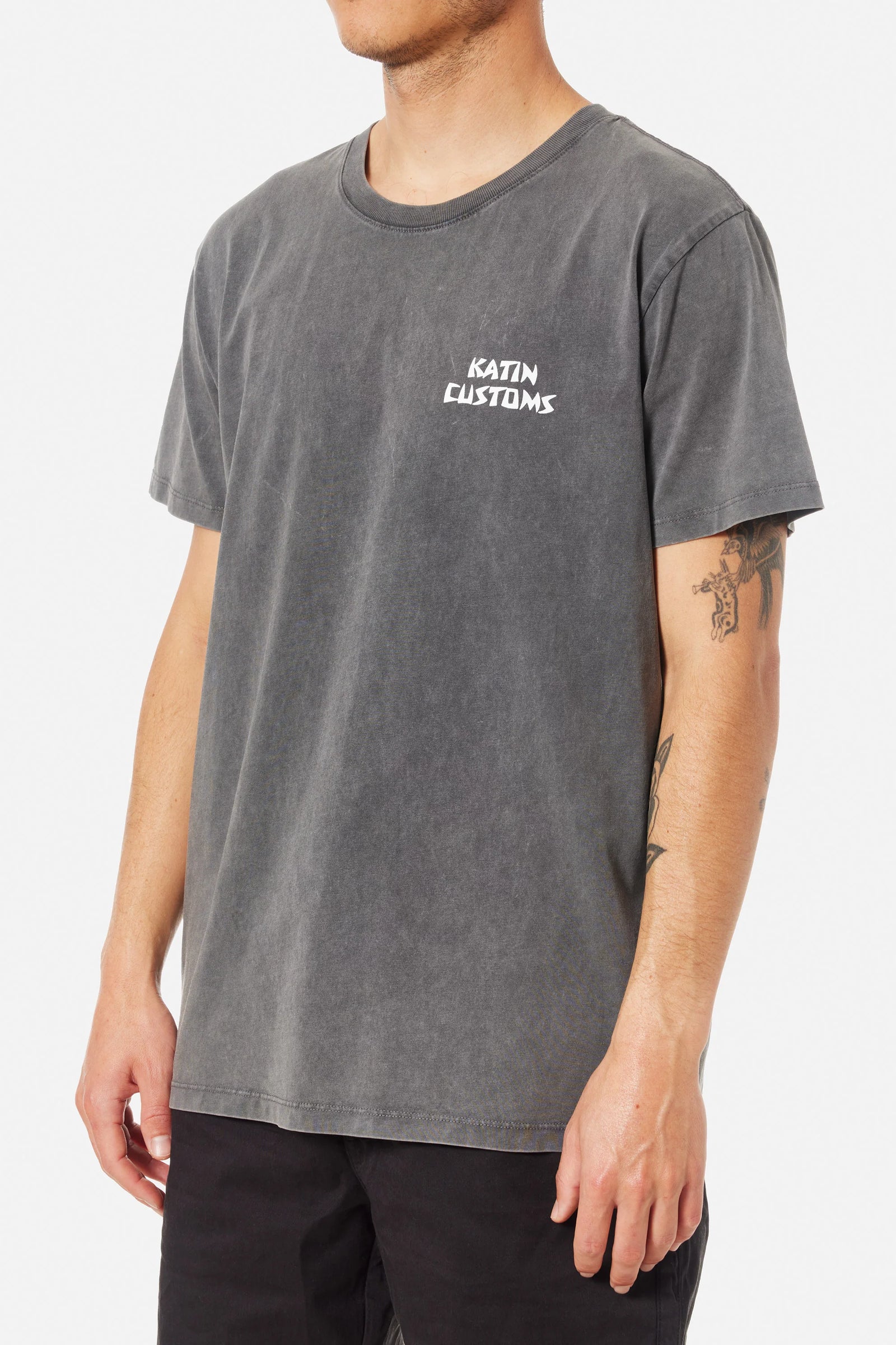 Katin M SS Venice Tee BLACK SAND WASH