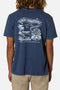 Katin M SS Vibrations Tee MIDNIGHT TIDE