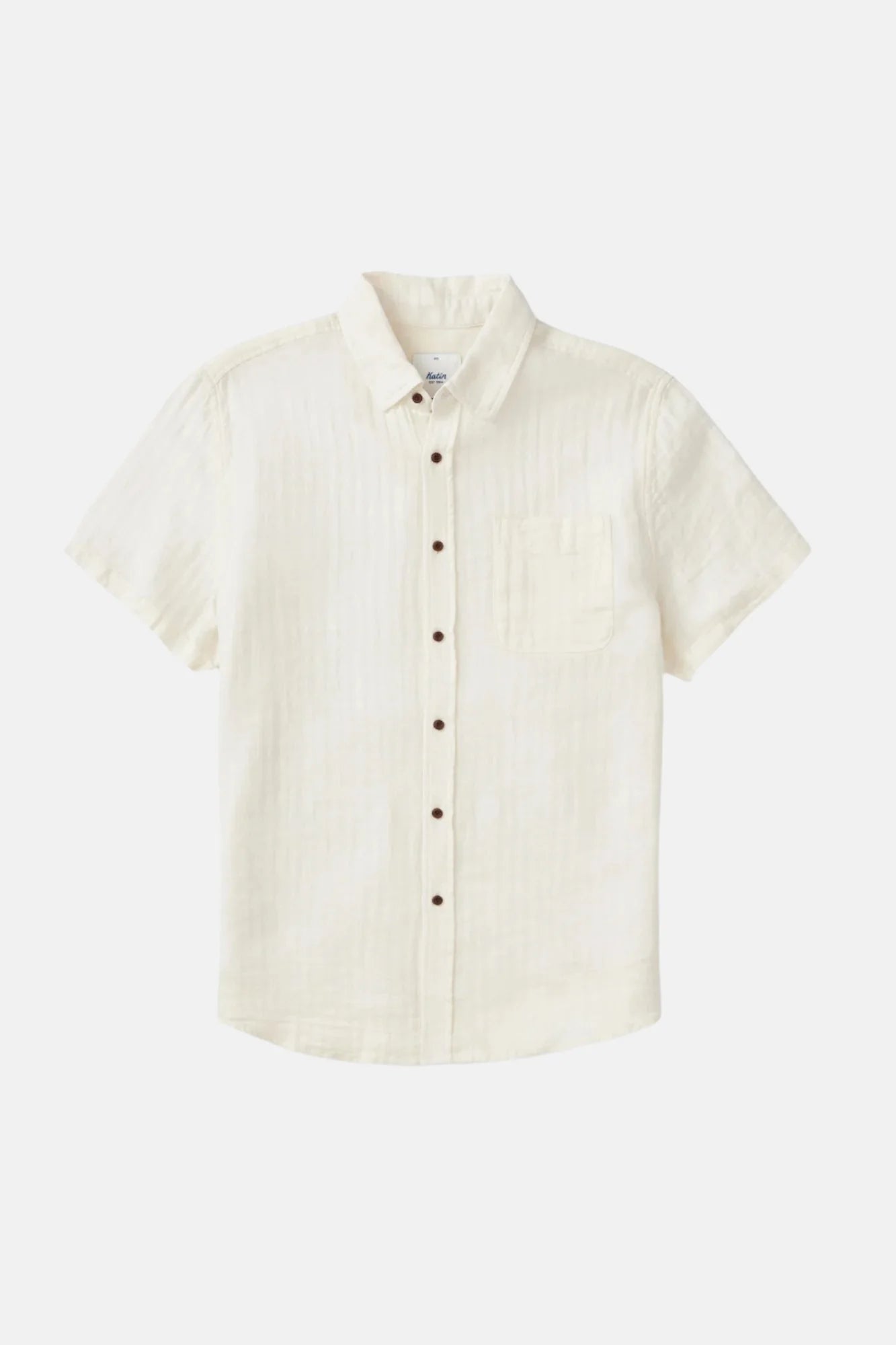 Katin M SS Alan Solid Shirt VINTAGE WHITE