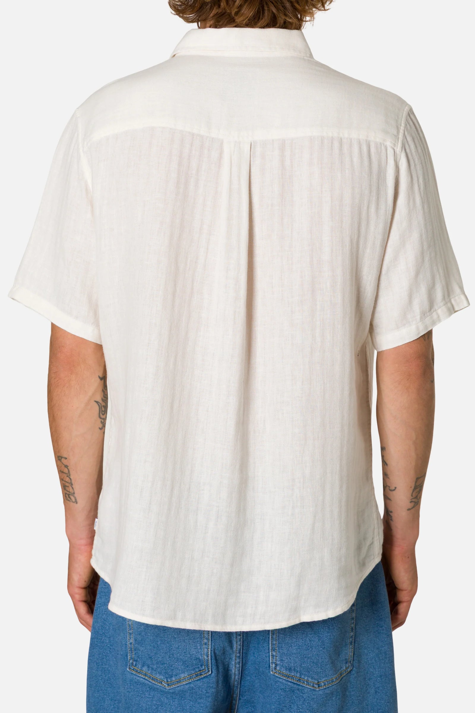 Katin M SS Alan Solid Shirt VINTAGE WHITE