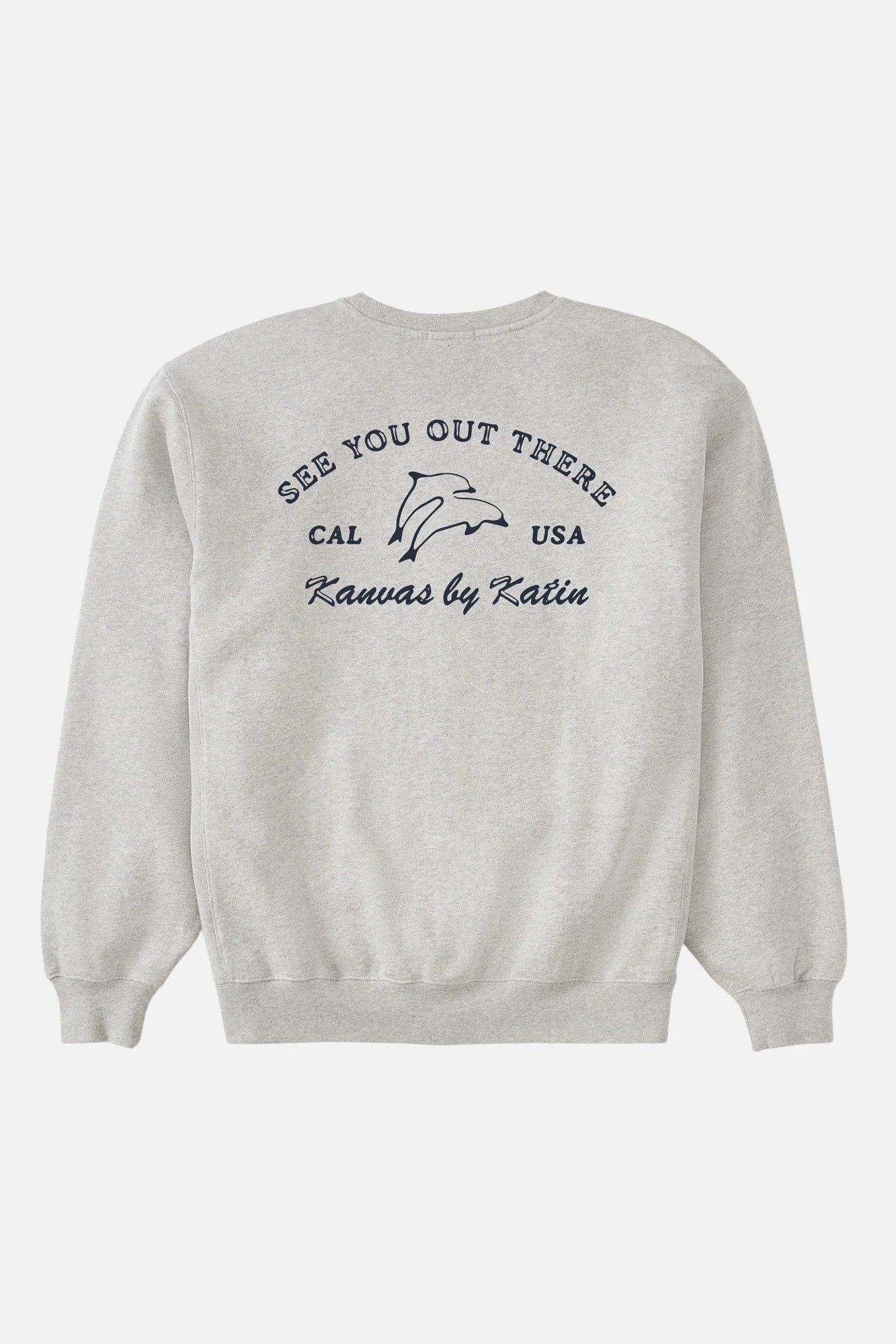 Katin M Breach Crew HEATHERED GRAY