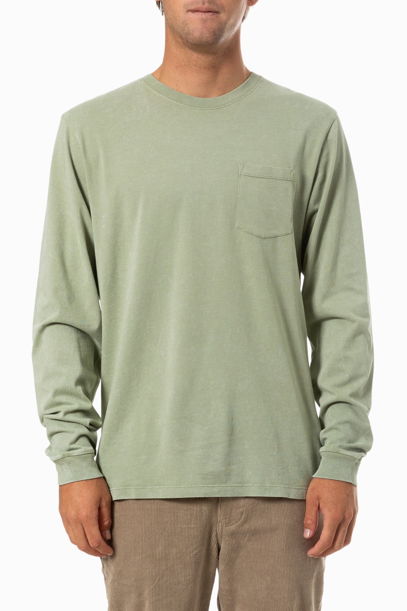 Katin M LS Base Tee DESERT SAGE SAND WASH