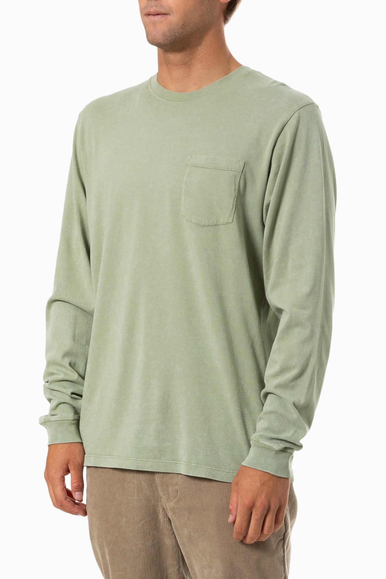 Katin M LS Base Tee DESERT SAGE SAND WASH