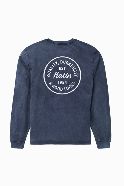 Katin M LS League Tee NAVY MINERAL