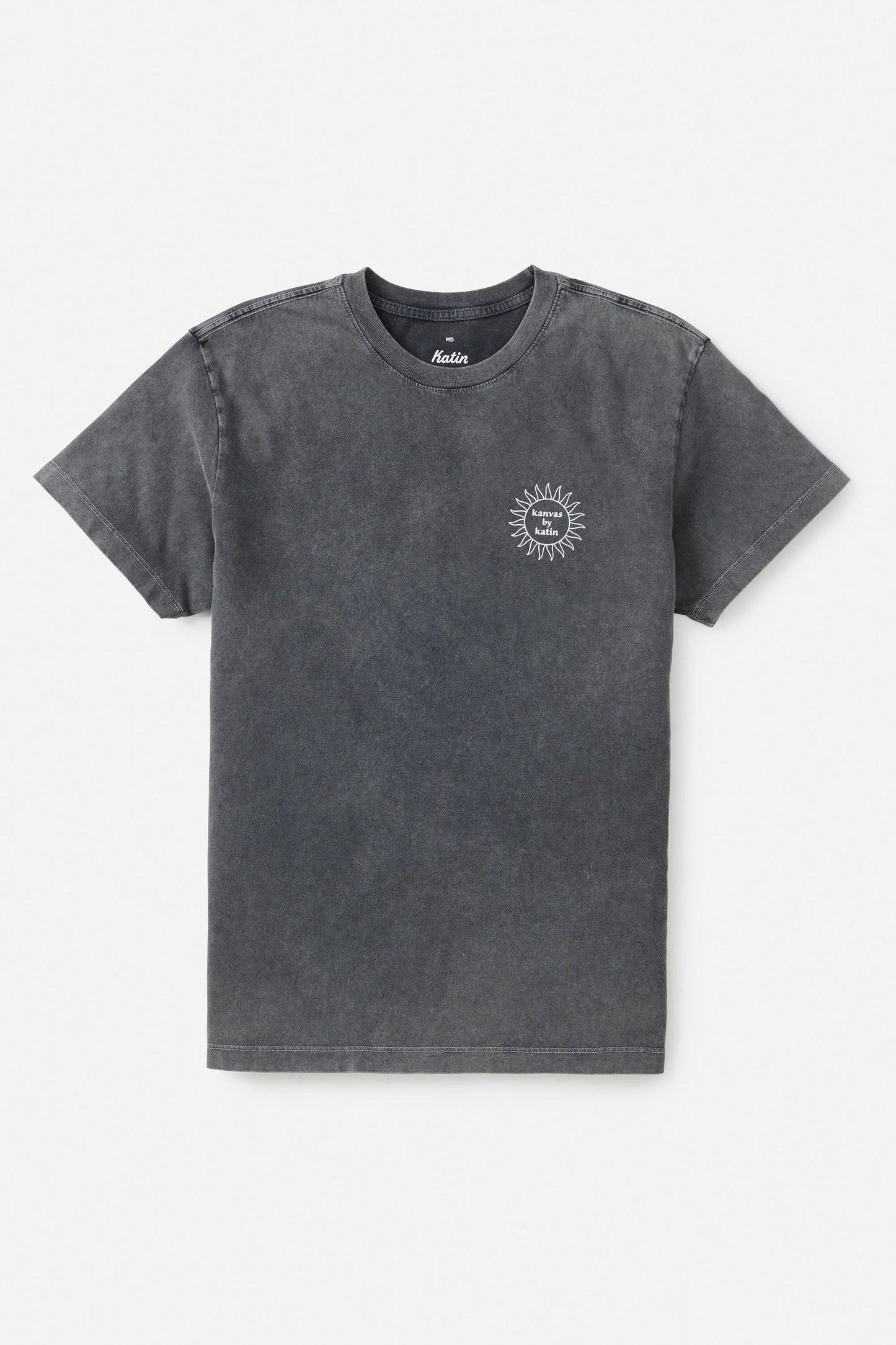 Katin M SS Scortch Tee BLACK SAND WASHED