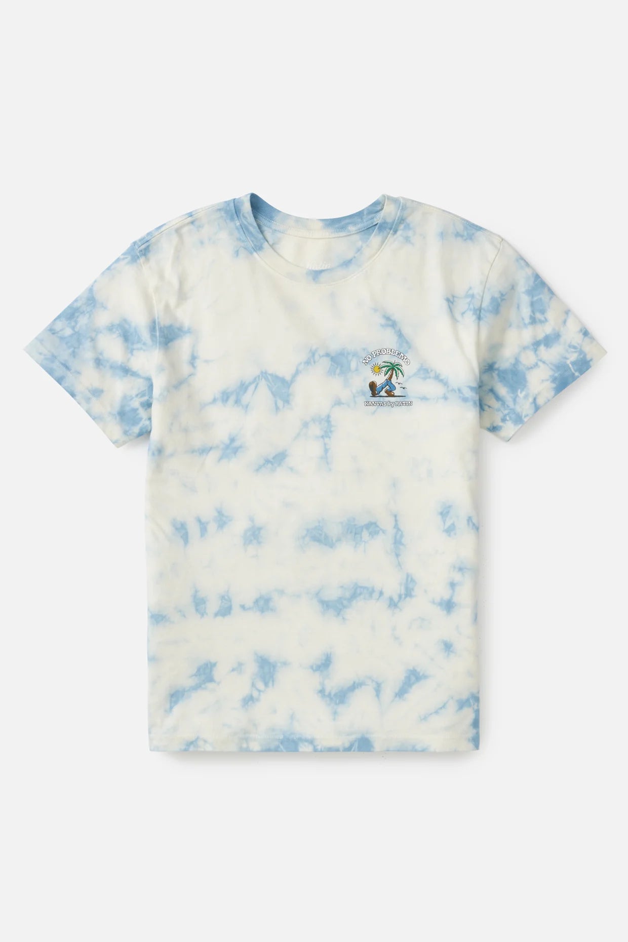 Katin M SS Stroll Tee SPRING BLUE TIE DYE