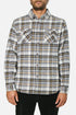 Katin M LS Vincent Flannel VINTAGE WHITE