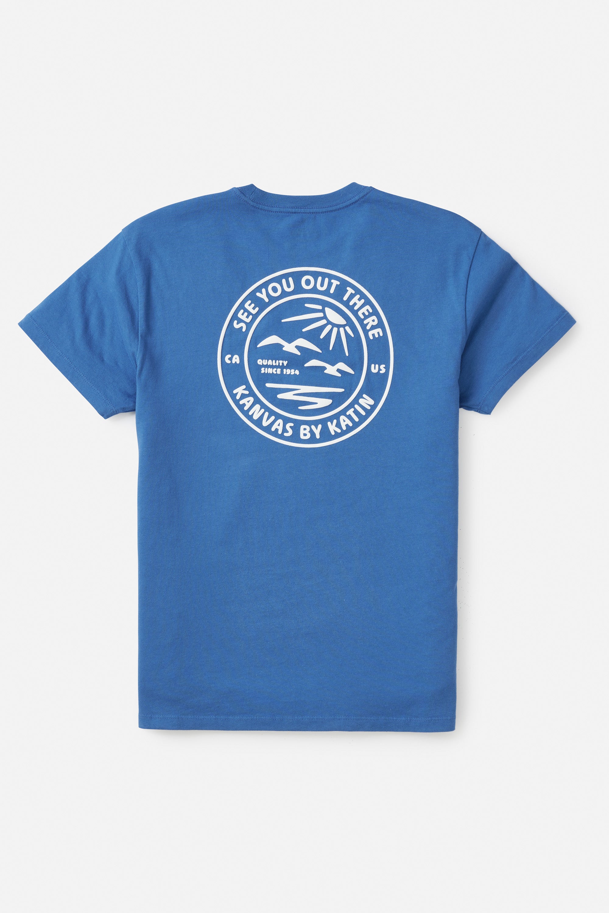 Katin M SS Wetlands Tee BAY BLUE