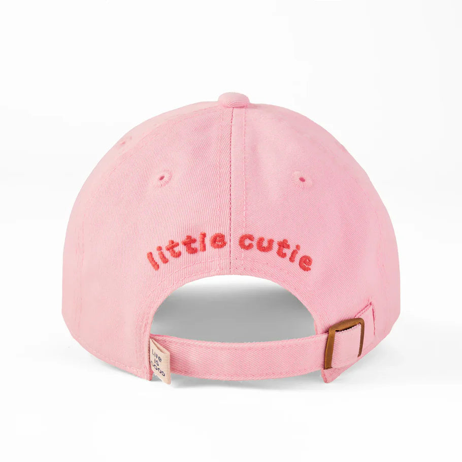 Life is Good Kids Chill Cap Little Cutie SHELL PINK