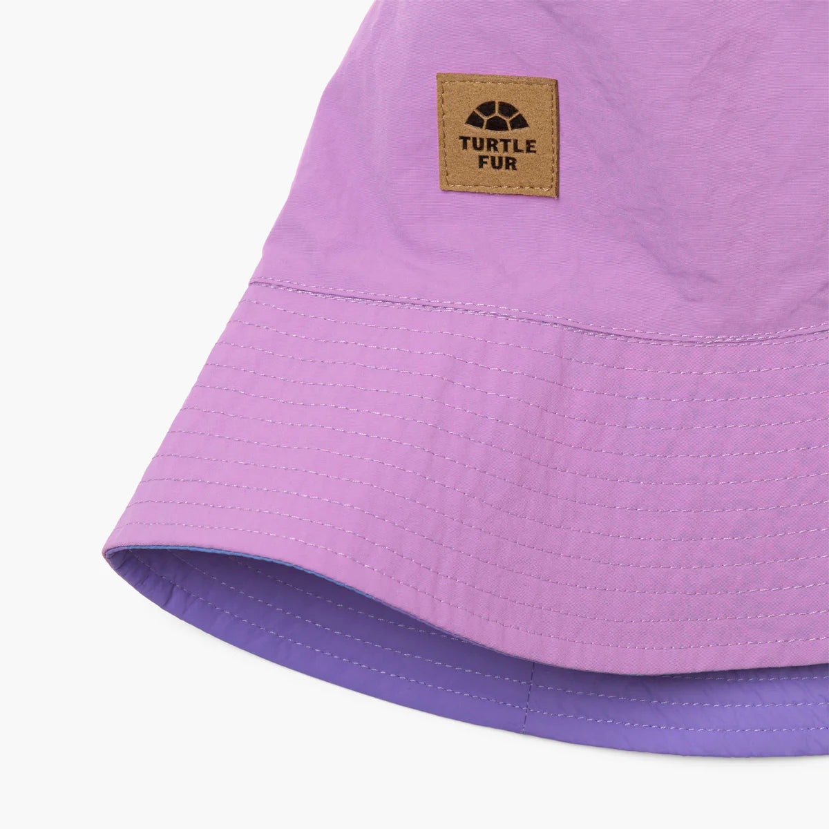 Turtle Fur Dune Reversible Bucket Hat LILAC