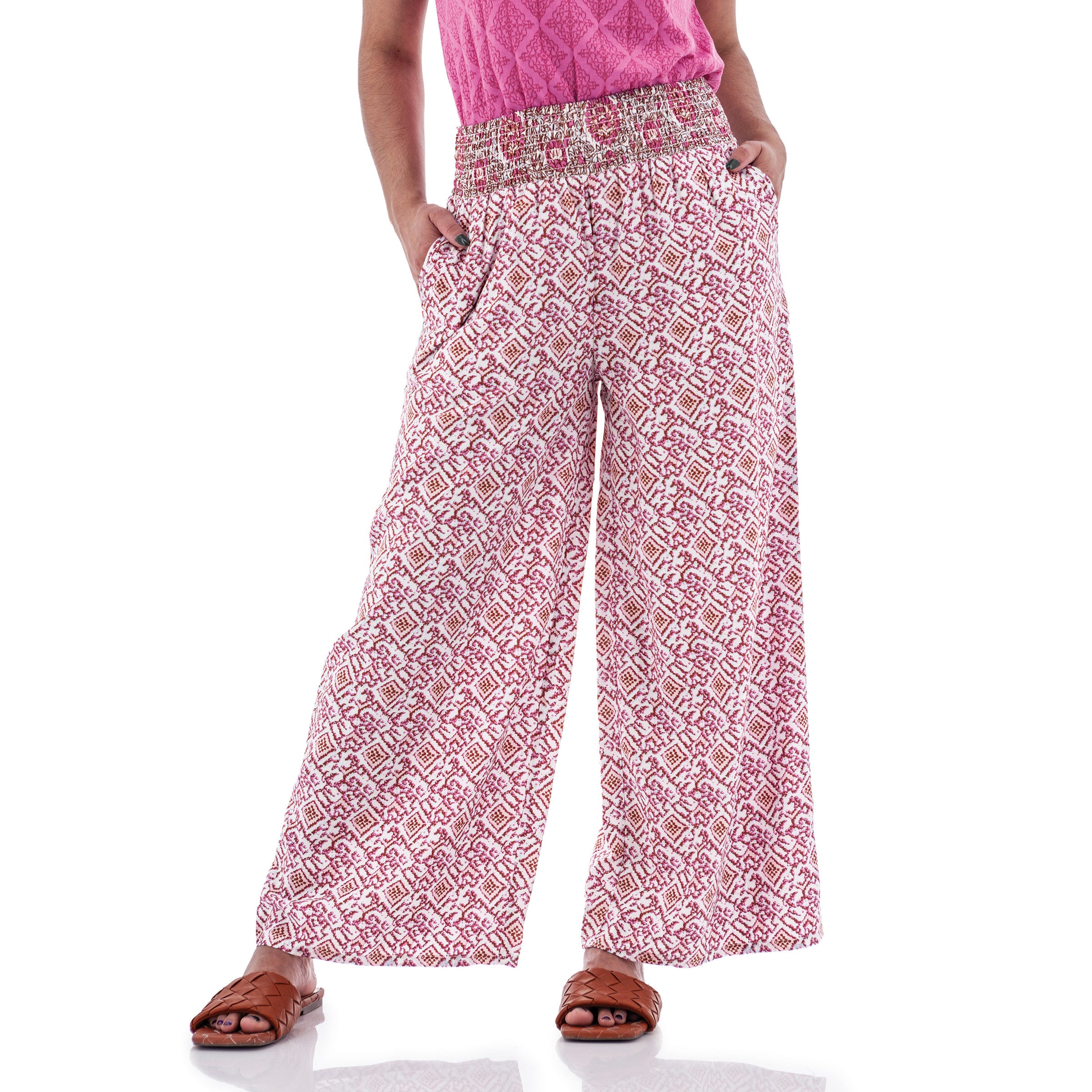 Aventura W Portofino Palazzo Pant PHLOX PINK