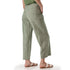 Aventura W Leni Striped Wide Leg Ankle Pant OLIVE