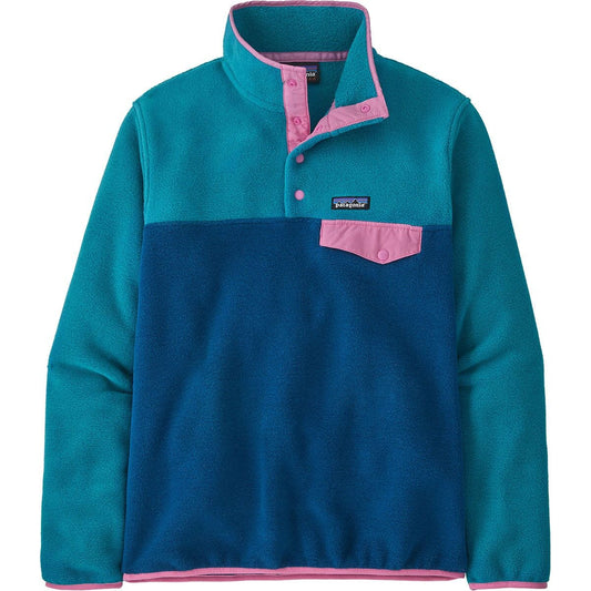 Patagonia W LW Synch Snap-T Pullover LAGOM BLUE
