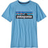 Patagonia Kids Regenerative P-6 Logo Tee LAGO BLUE