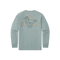 Southern Marsh M LS Warning Duck Tee BURNT SAGE