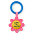 Life Is Good Oxford & TPR Dog Toy DAISY WATERMELON PINK