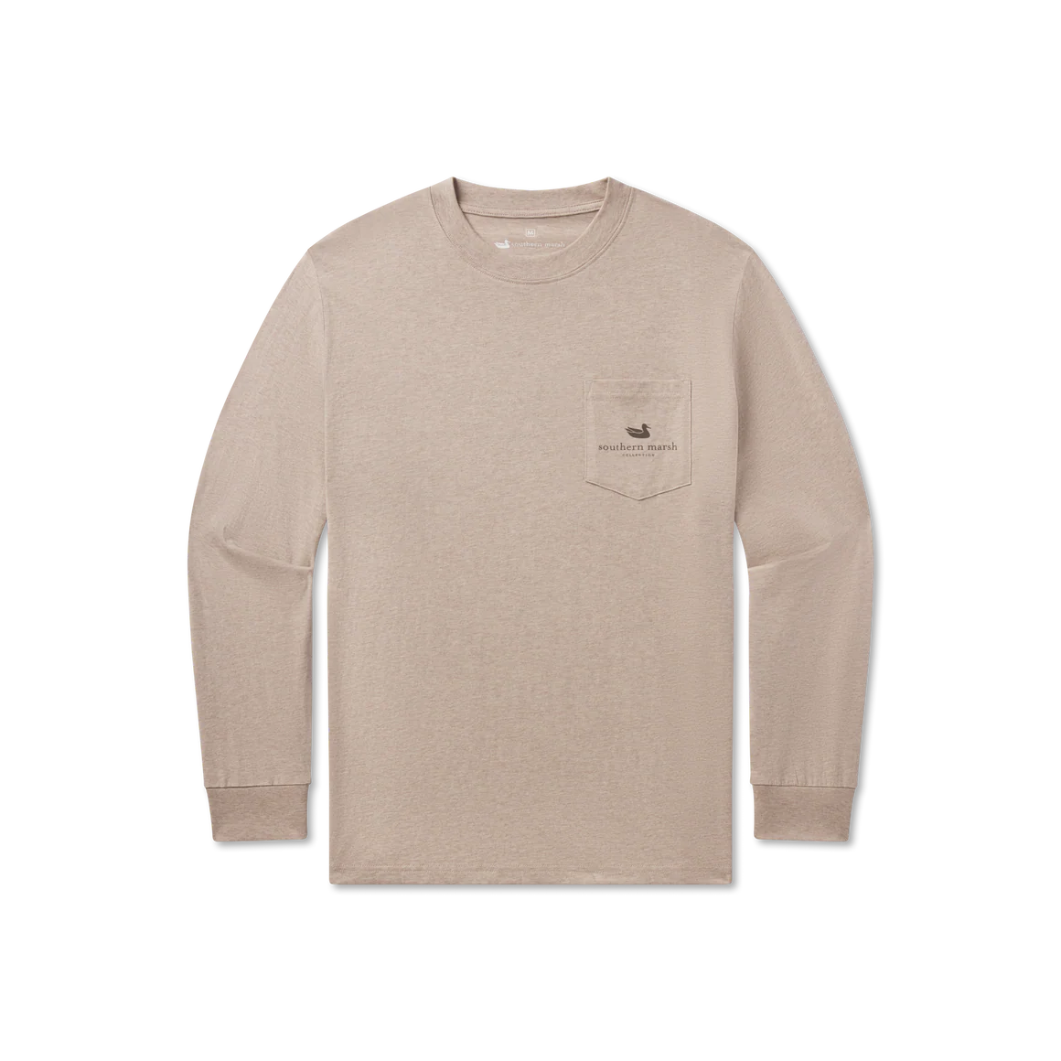 Southern Marsh M LS Life's Golden Tee WASHED BURNT TAUPE
