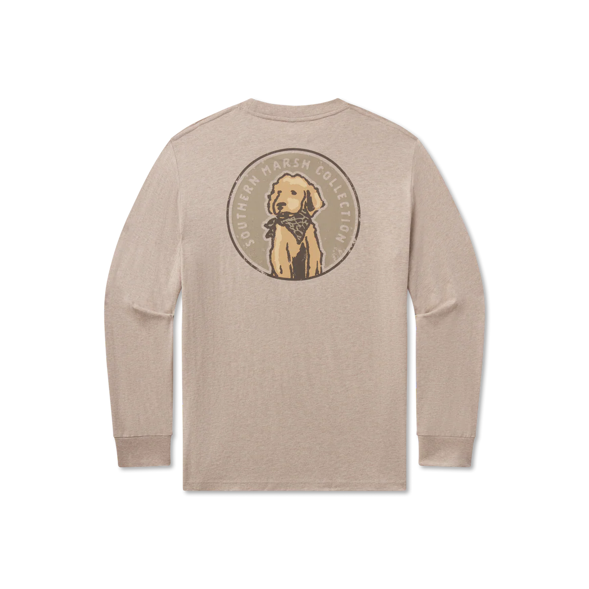 Southern Marsh M LS Life's Golden Tee WASHED BURNT TAUPE