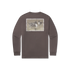 Southern Marsh M LS Duckstamp Pintail Tee IRON GRAY