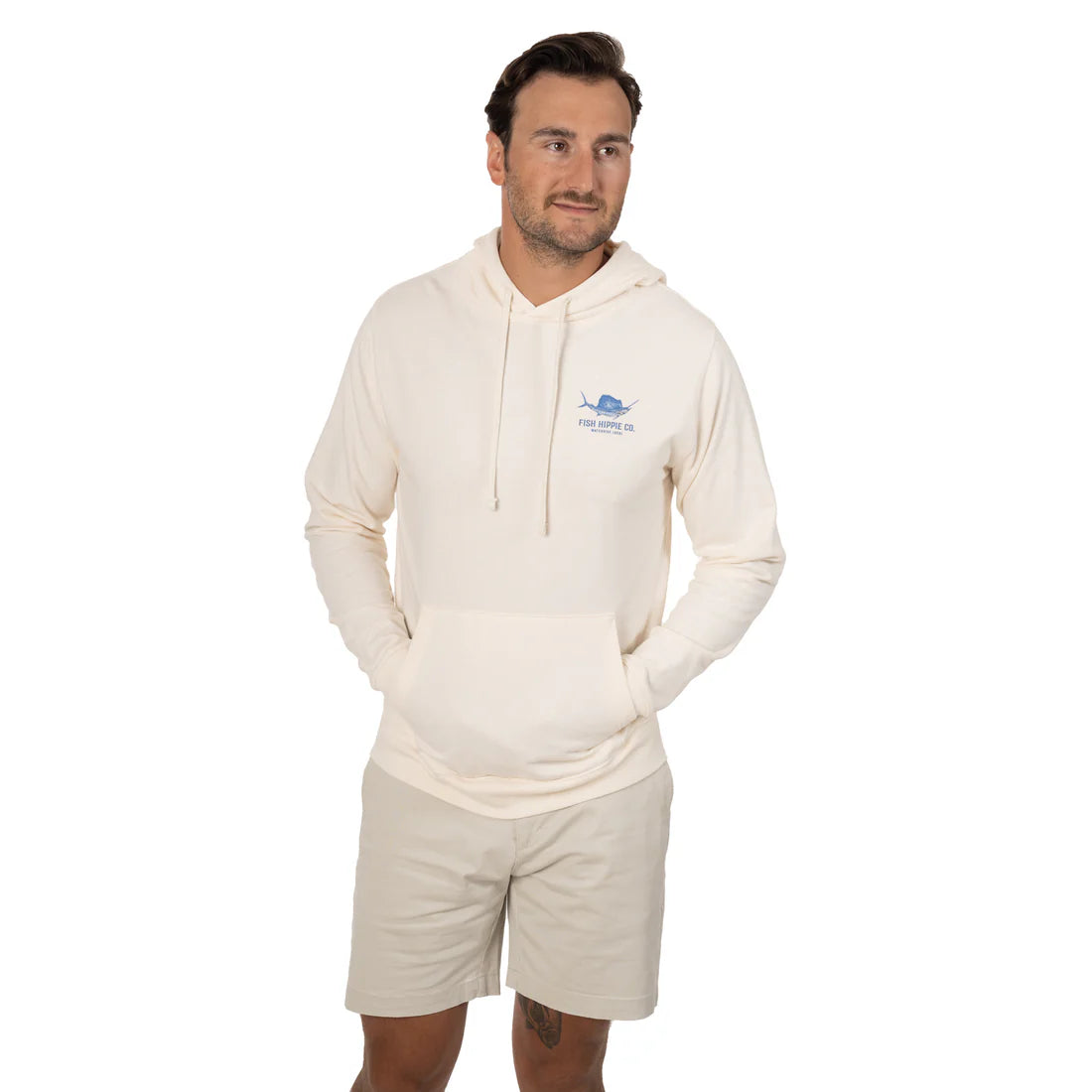 Fish Hippie M Drifter Hoodie COCONUT