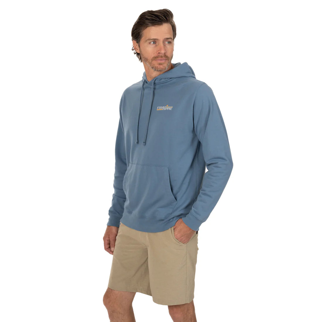 Fish Hippie M Drifter Hoodie DARK MARLIN