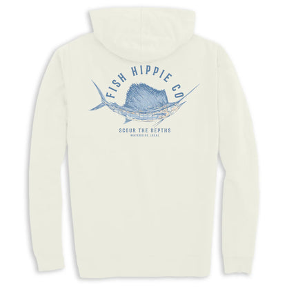 Fish Hippie M Drifter Hoodie COCONUT