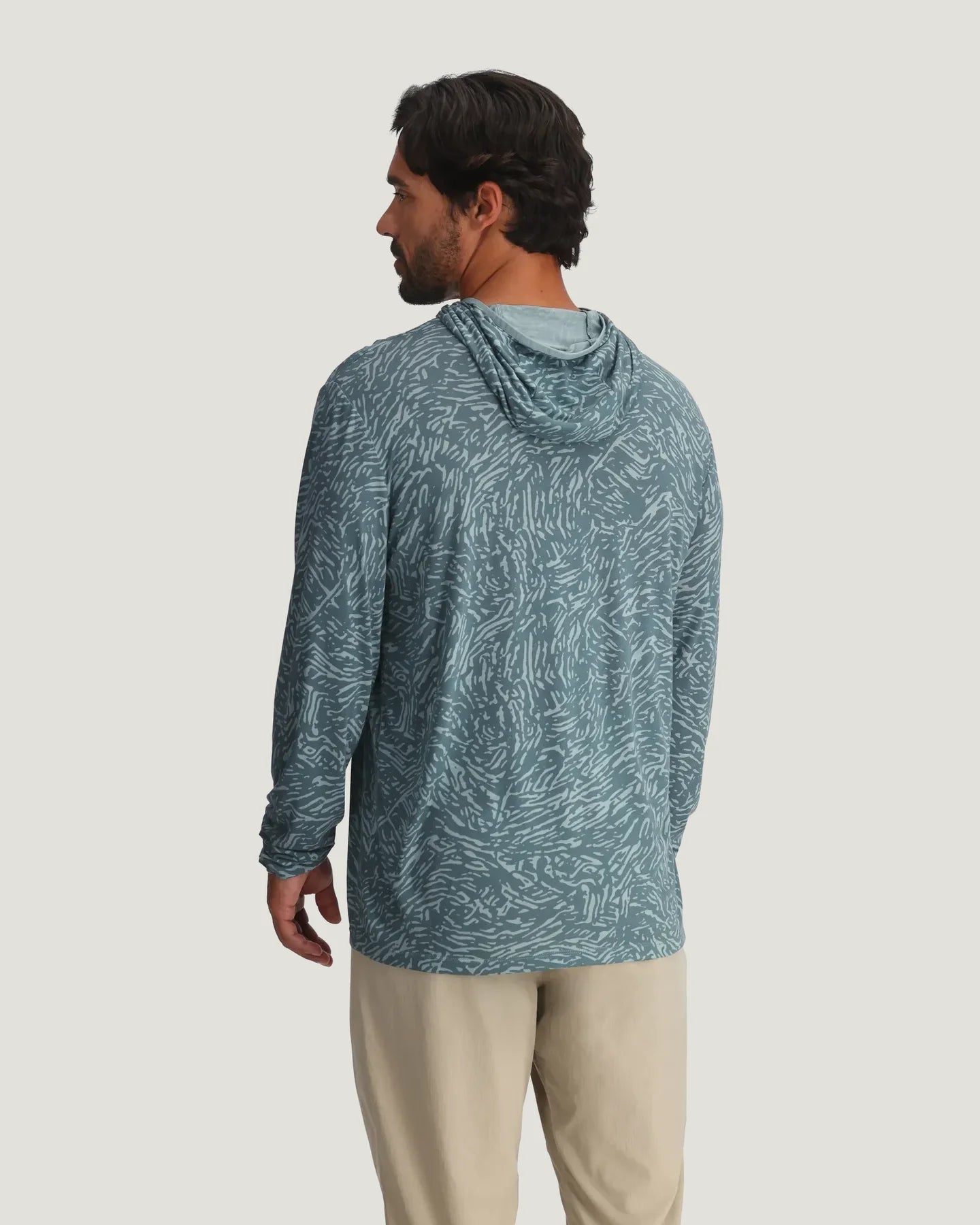 Free Fly M Bamboo Lightweight Hoodie TIDAL FLOW