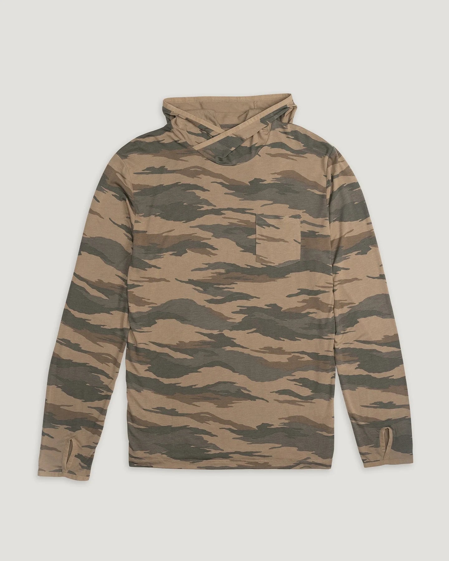 Free Fly M Bamboo LW Hoodie CONGAREE CAMO