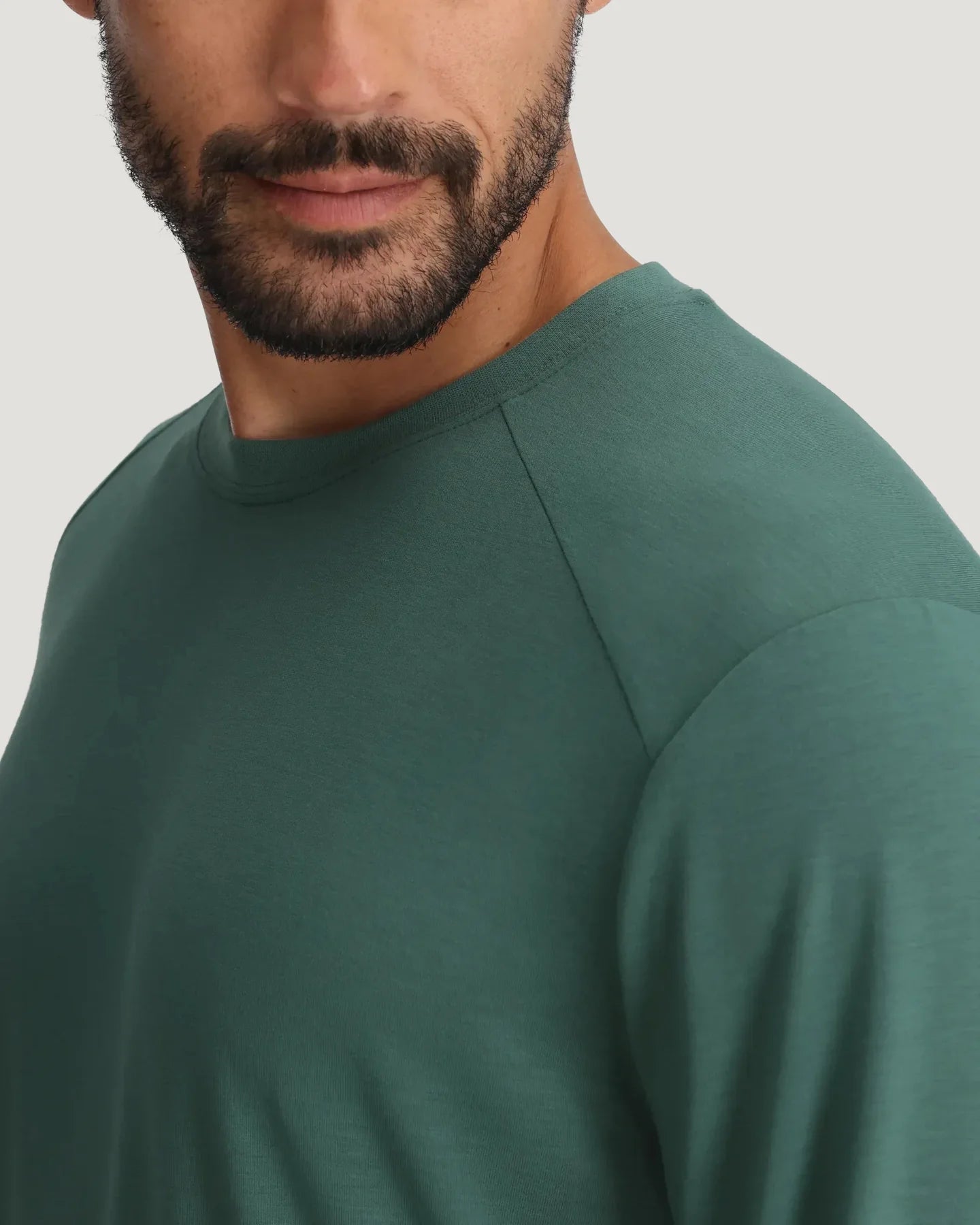 Free Fly M Bamboo Shade Long Sleeve SEA PINE