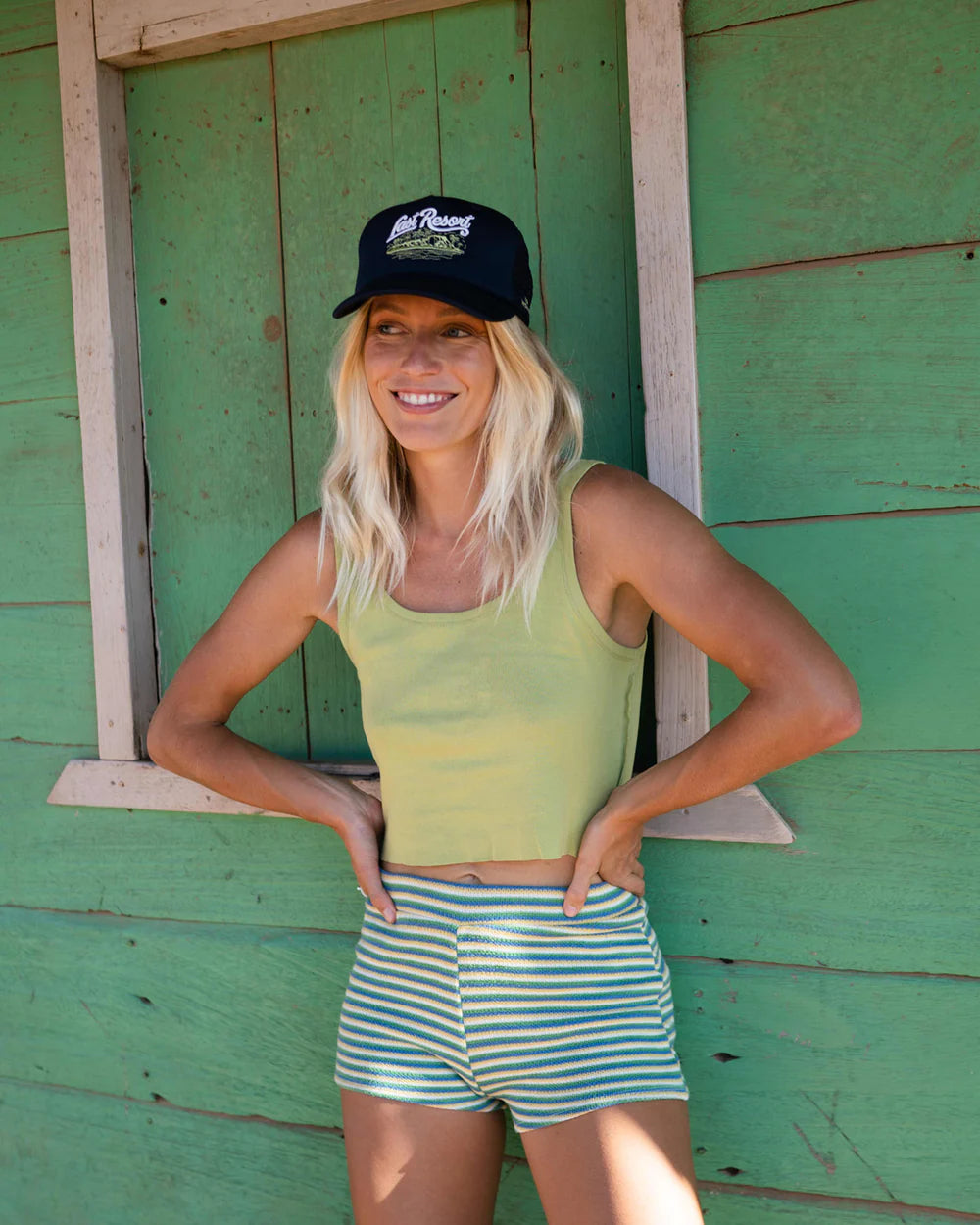 Hemlock Hat Co Last Resort Foam Trucker NAVY