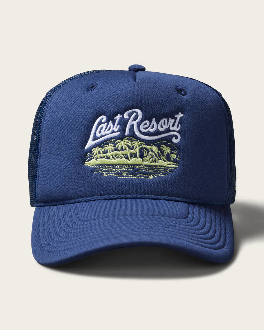 Hemlock Hat Co Last Resort Foam Trucker NAVY