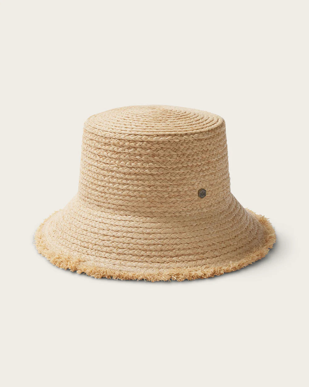 Hemlock Hat Co Lenny Straw Bucket Hat NATURAL