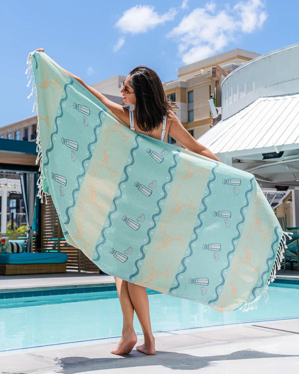 Sand Cloud Life at Margaritaville Beach Towel FLORIDA KEYS - LG