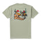 Seager M SS Long Ride Tee DESERT GREEN