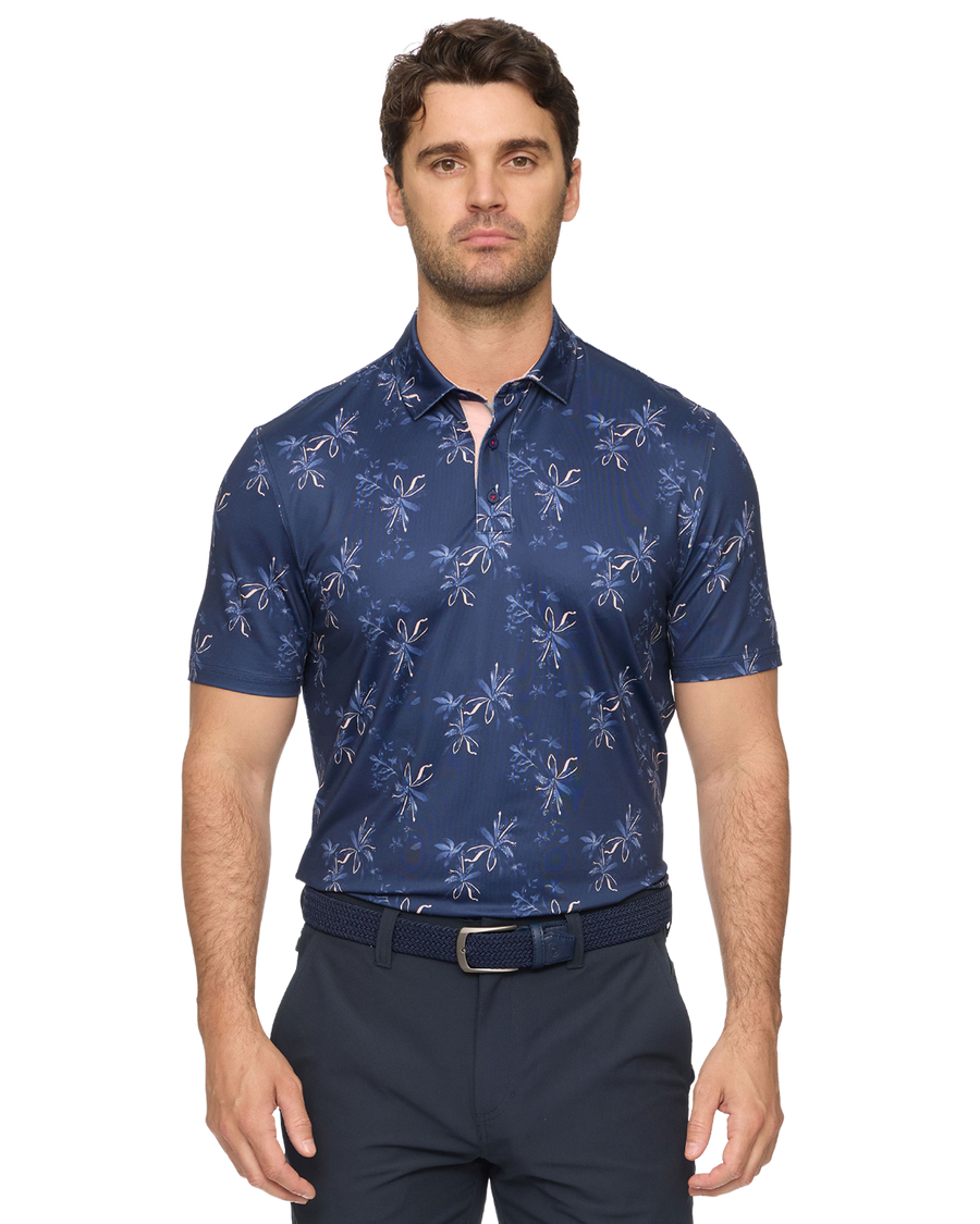 Flag & Anthem M MVP Polo NAVY COMBO