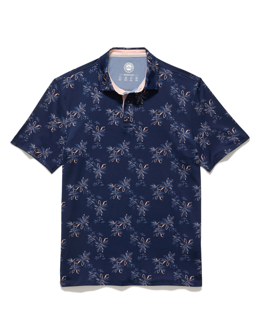 Flag & Anthem M MVP Polo NAVY COMBO