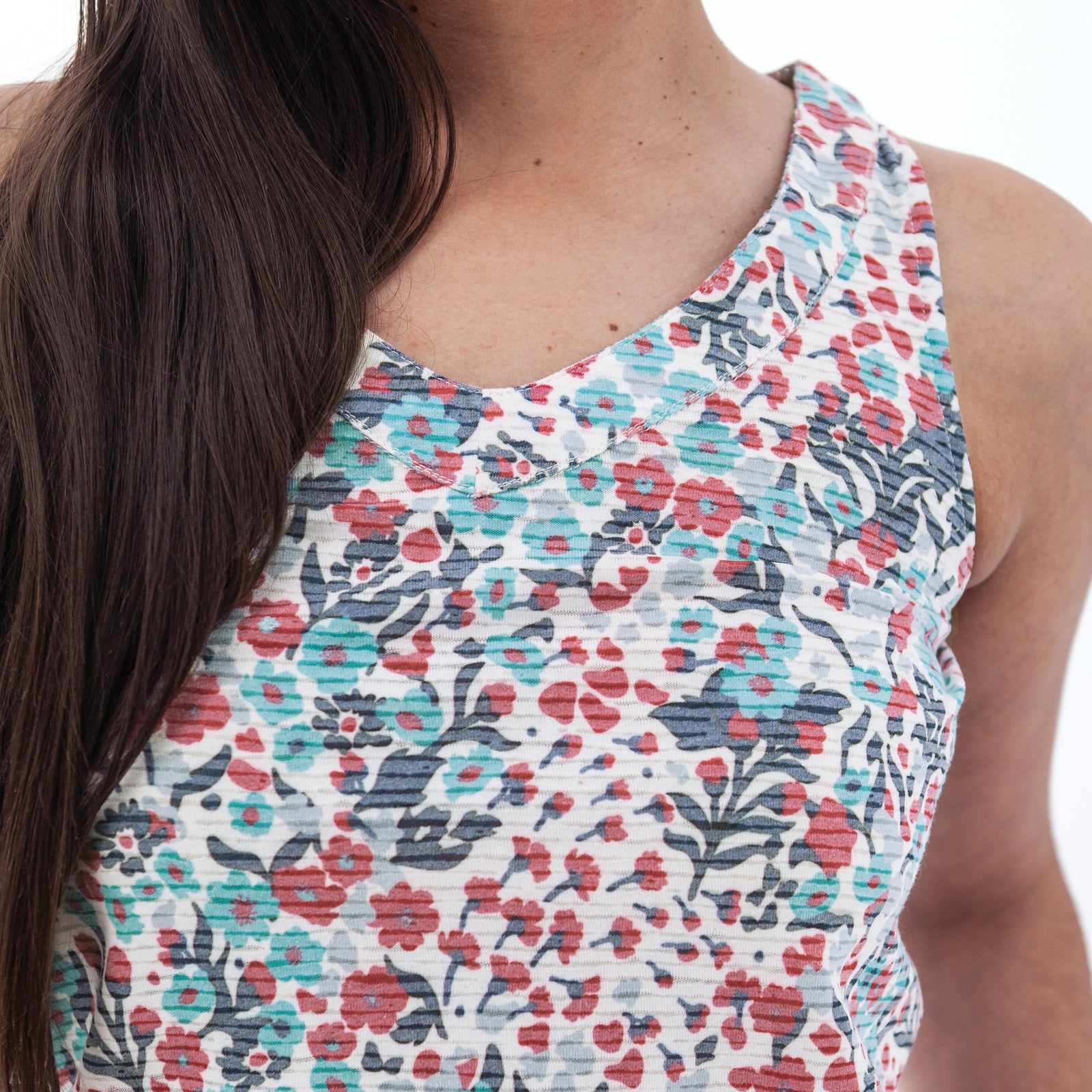 Aventura W Charlie Tank Top HIBISCUS
