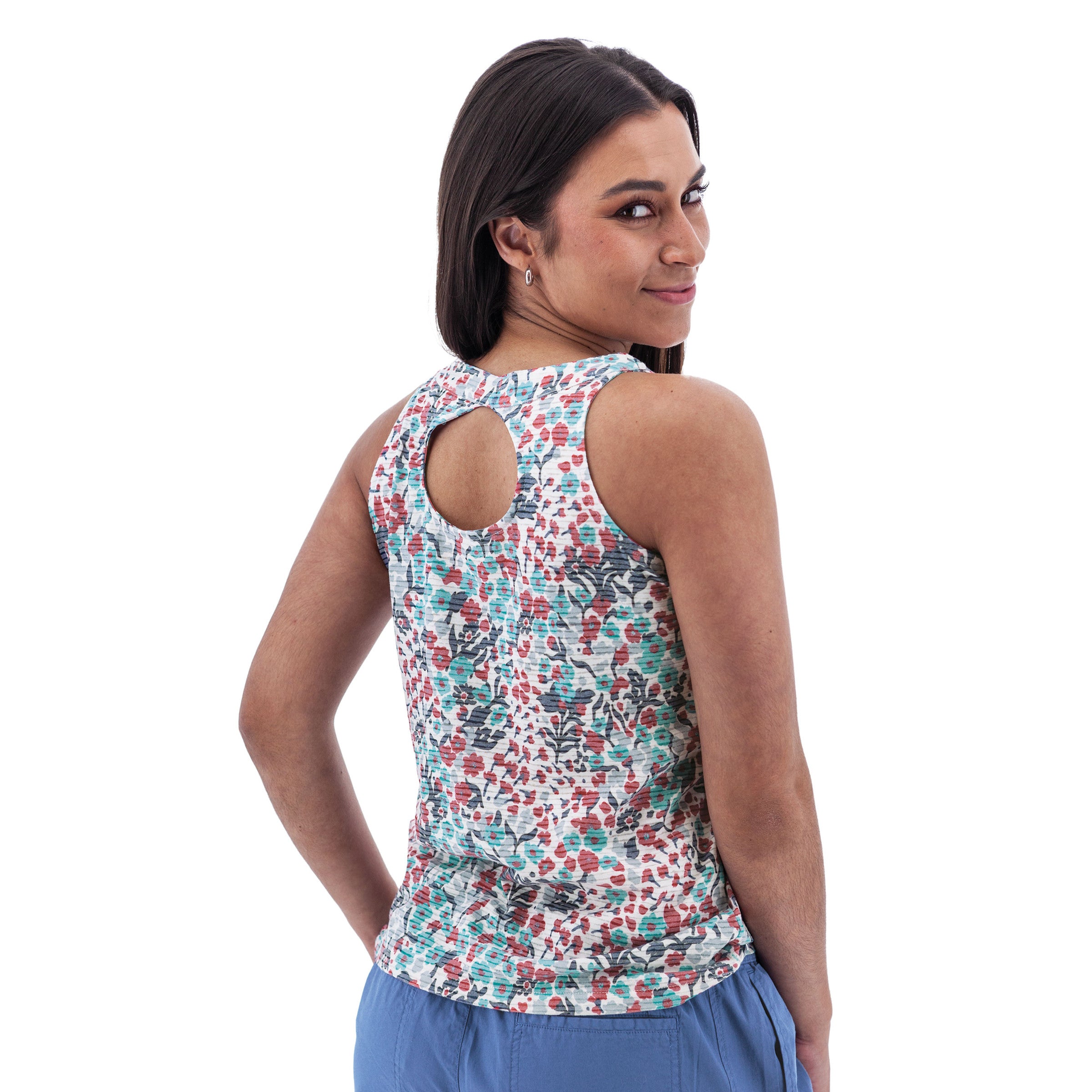Aventura W Charlie Tank Top HIBISCUS