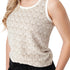 Aventura W Bali Geometric Tank TAUPE
