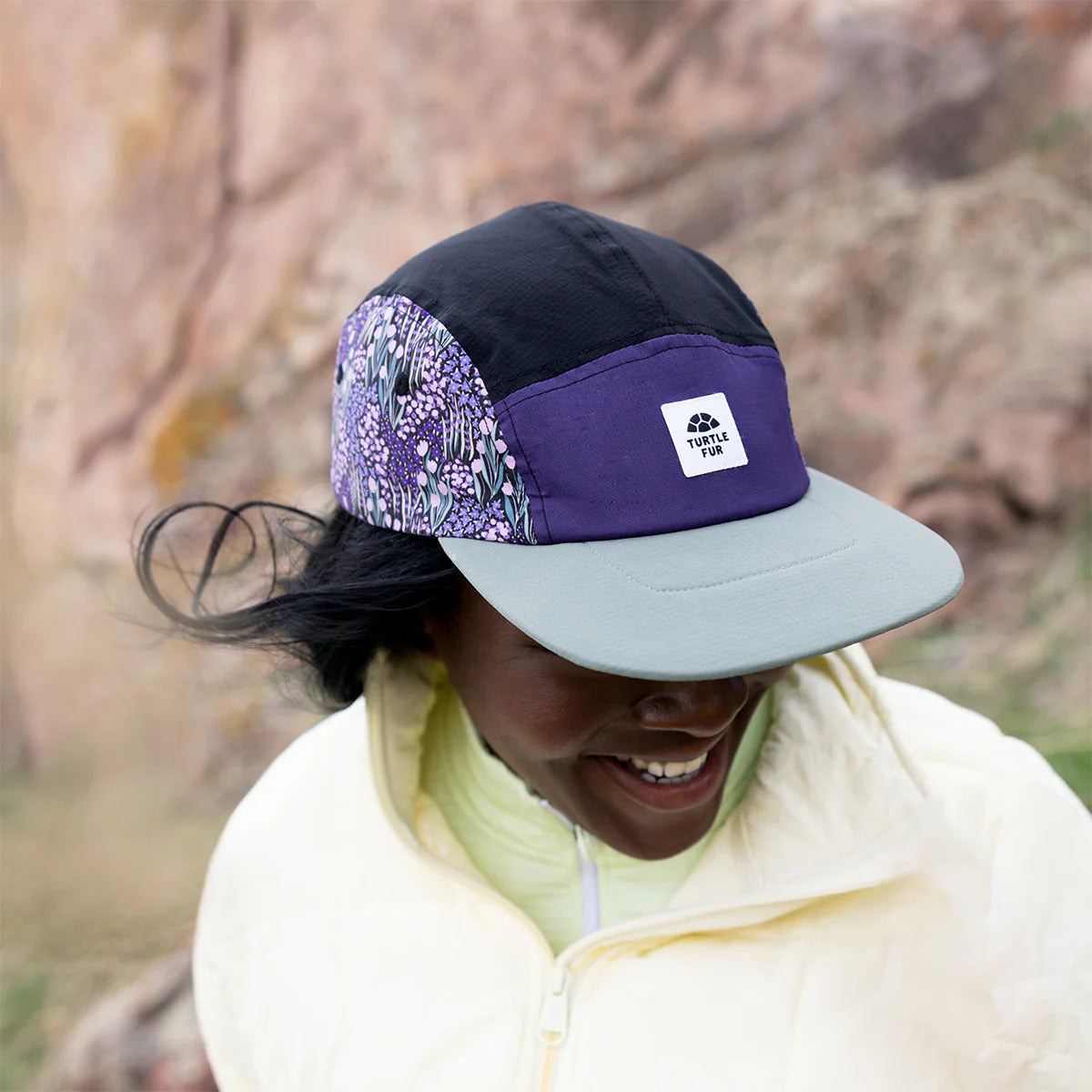 Turtle Fur Ripstop Offgrid 5 Panel Hat PETAL PATCH