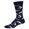 Socksmith M Bamboo Crew Hammerheads NAVY