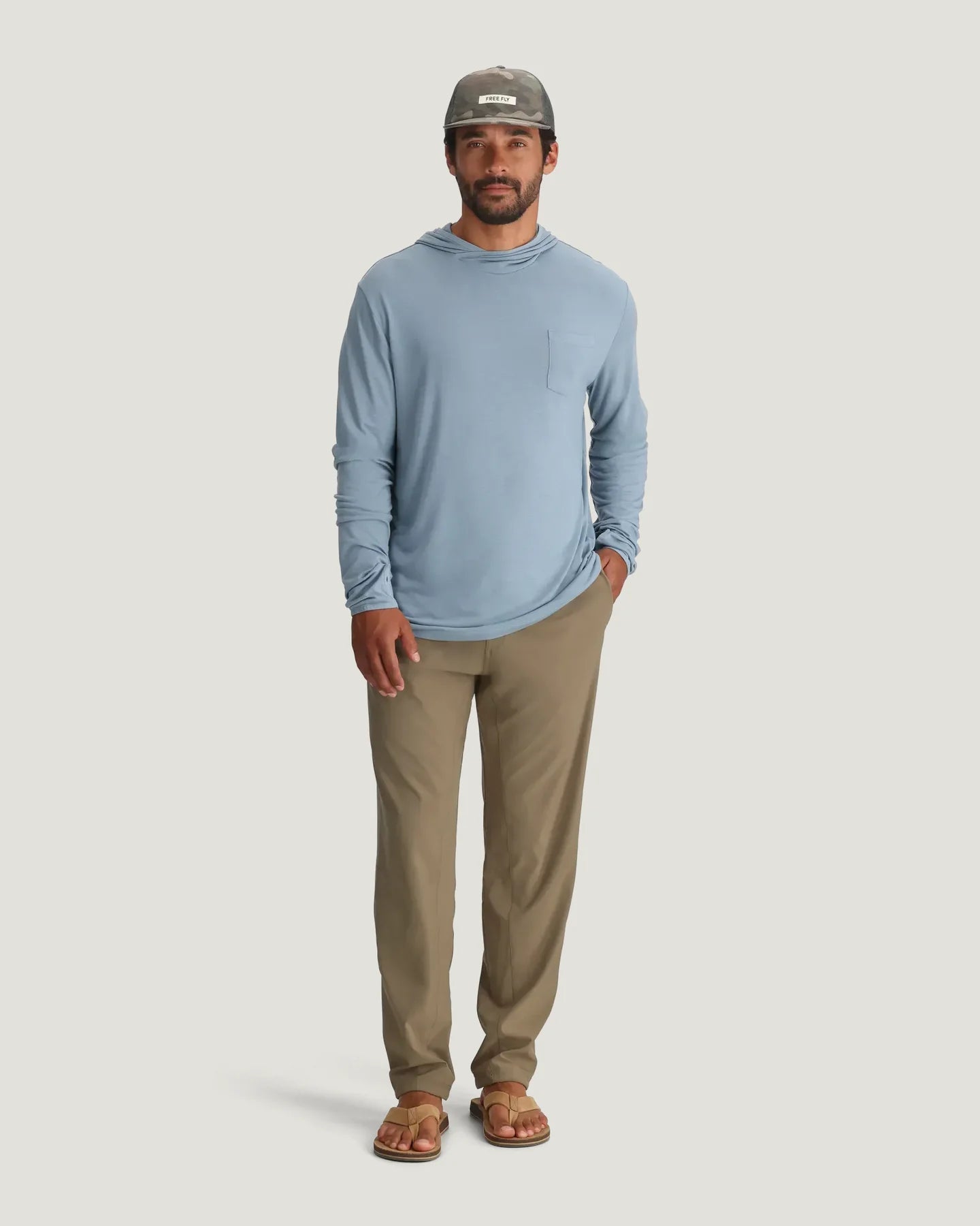 Free Fly M Breeze Pant DARK KHAKI