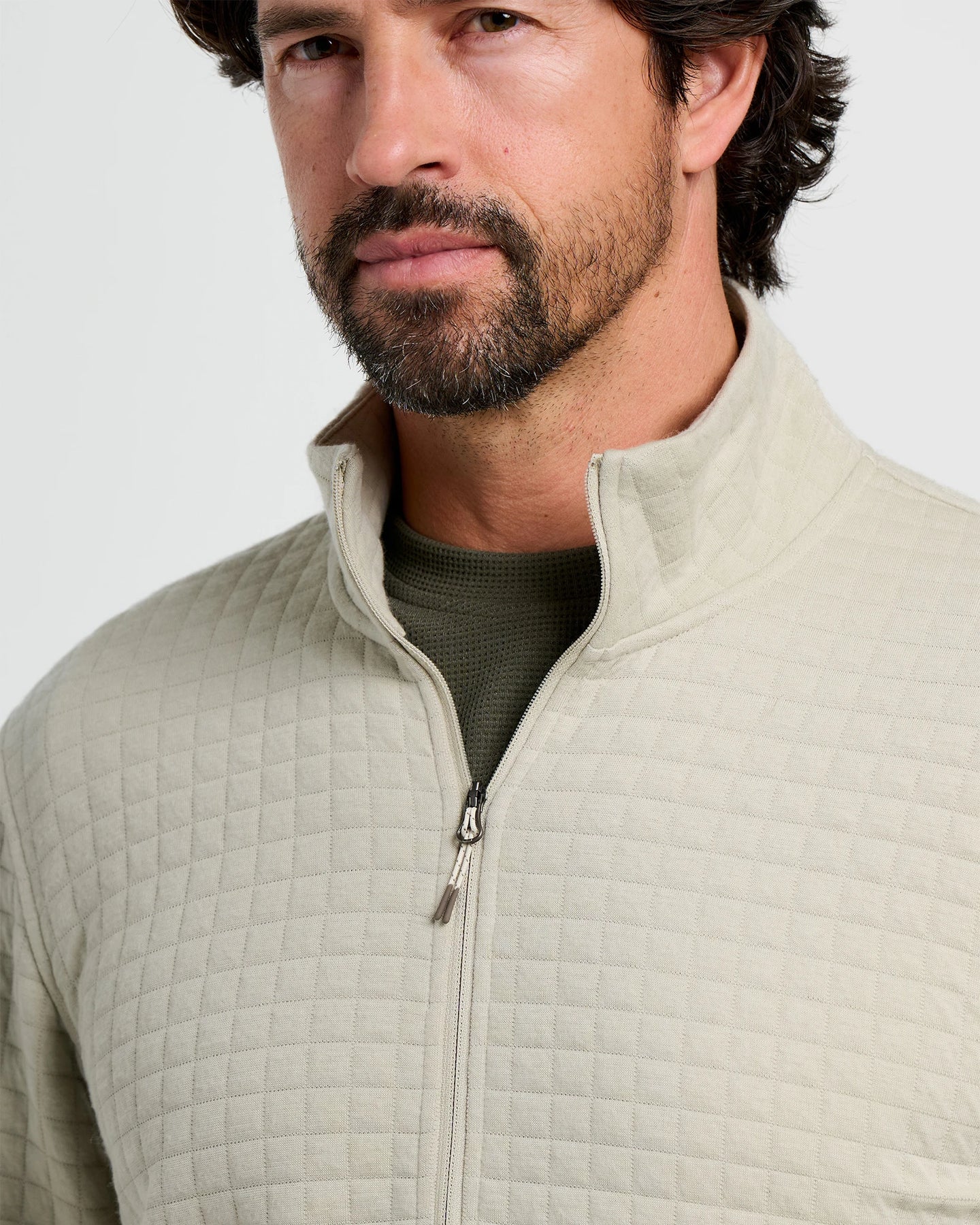 Free Fly M Downvalley 1/4 Zip HEATHER SANDSTONE