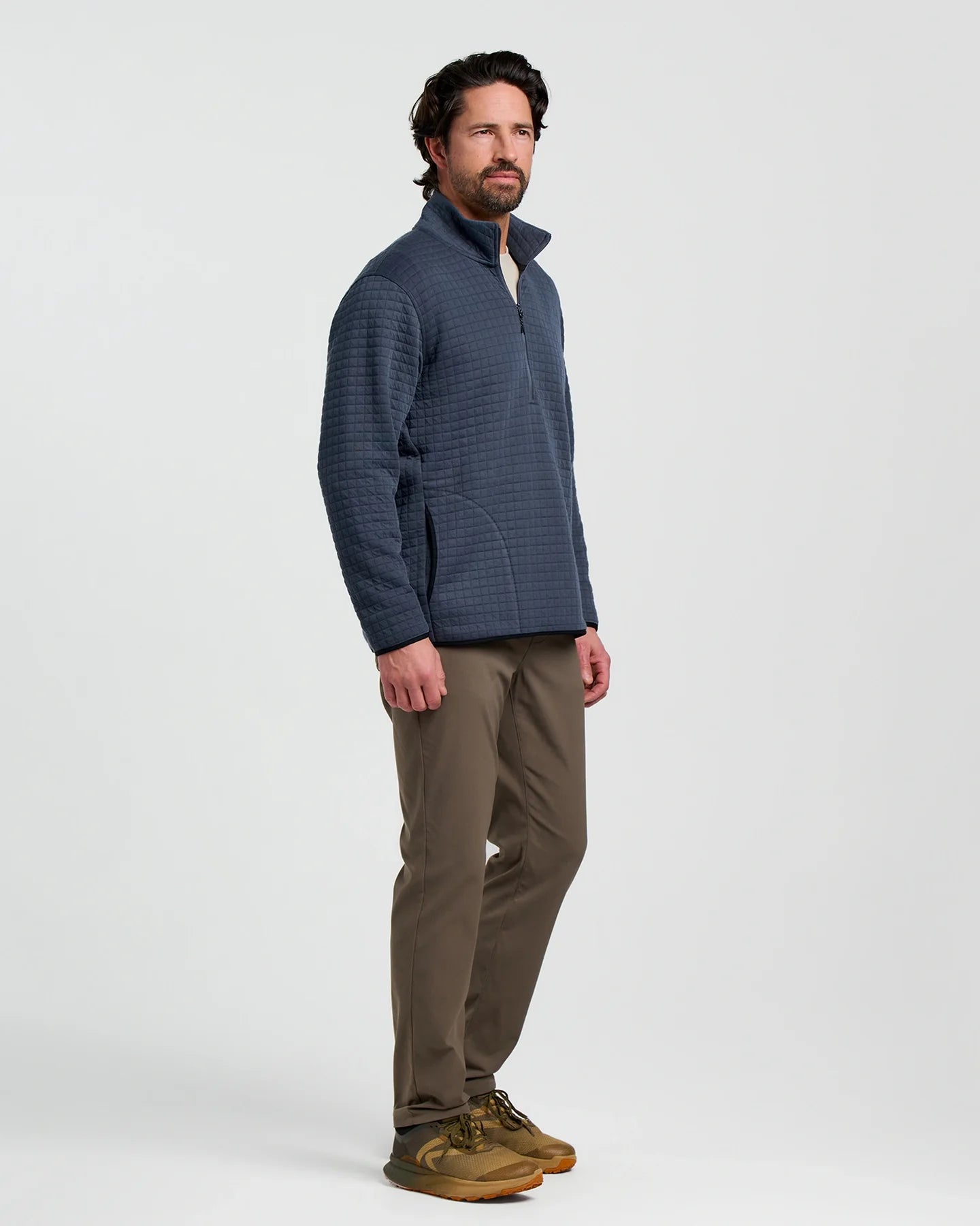 Free Fly Downvalley 1/4 Zip STORM CLOUD