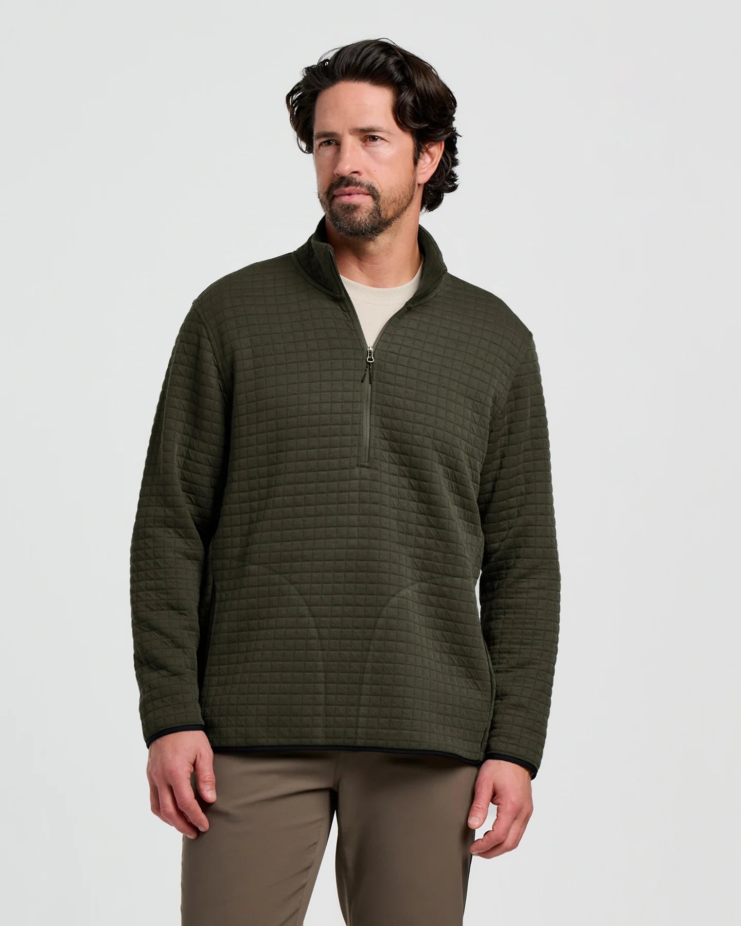 Free Fly Downvalley 1/4 Zip DARK FOREST