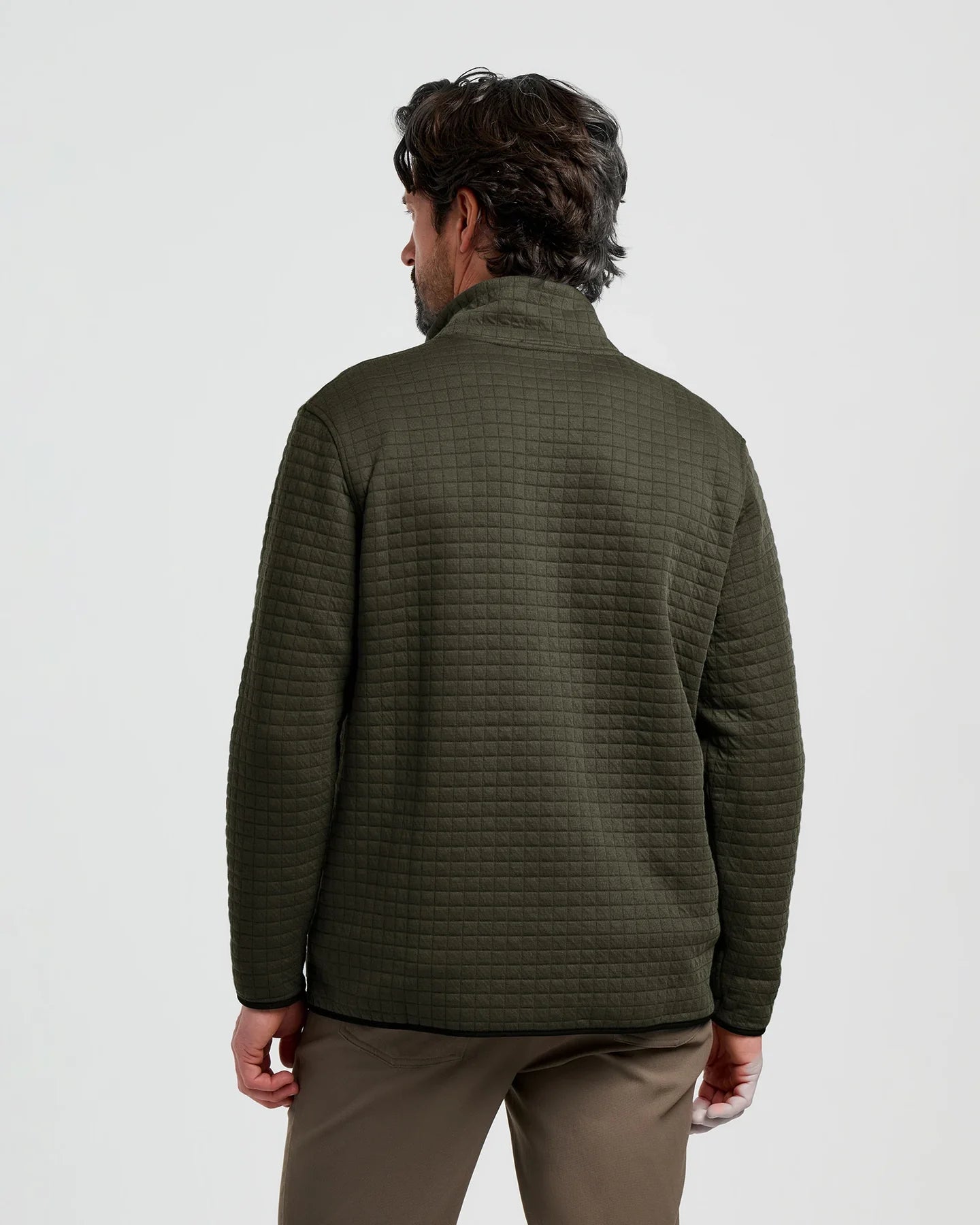 Free Fly Downvalley 1/4 Zip DARK FOREST
