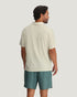 Free Fly M Elevate Polo DASH STRIPE BIRCH